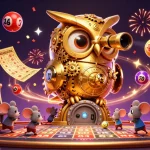 Experience the excitement of m98 q at our casino with a vibrant scene of interactive games and animated Characters.