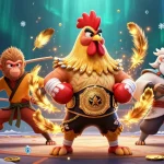 Experience thrilling gameplay at sun win with vibrant characters and dynamic casino elements.