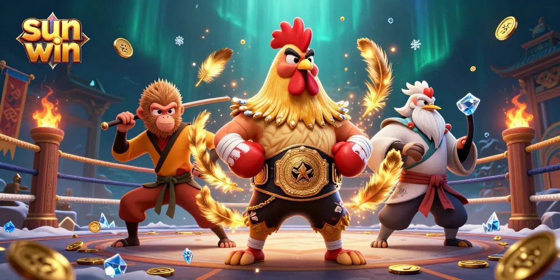 Experience thrilling gameplay at sun win with vibrant characters and dynamic casino elements.