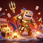 Engage in thrilling gameplay at go88 with a fierce tiger shark competitor in an underwater arena.